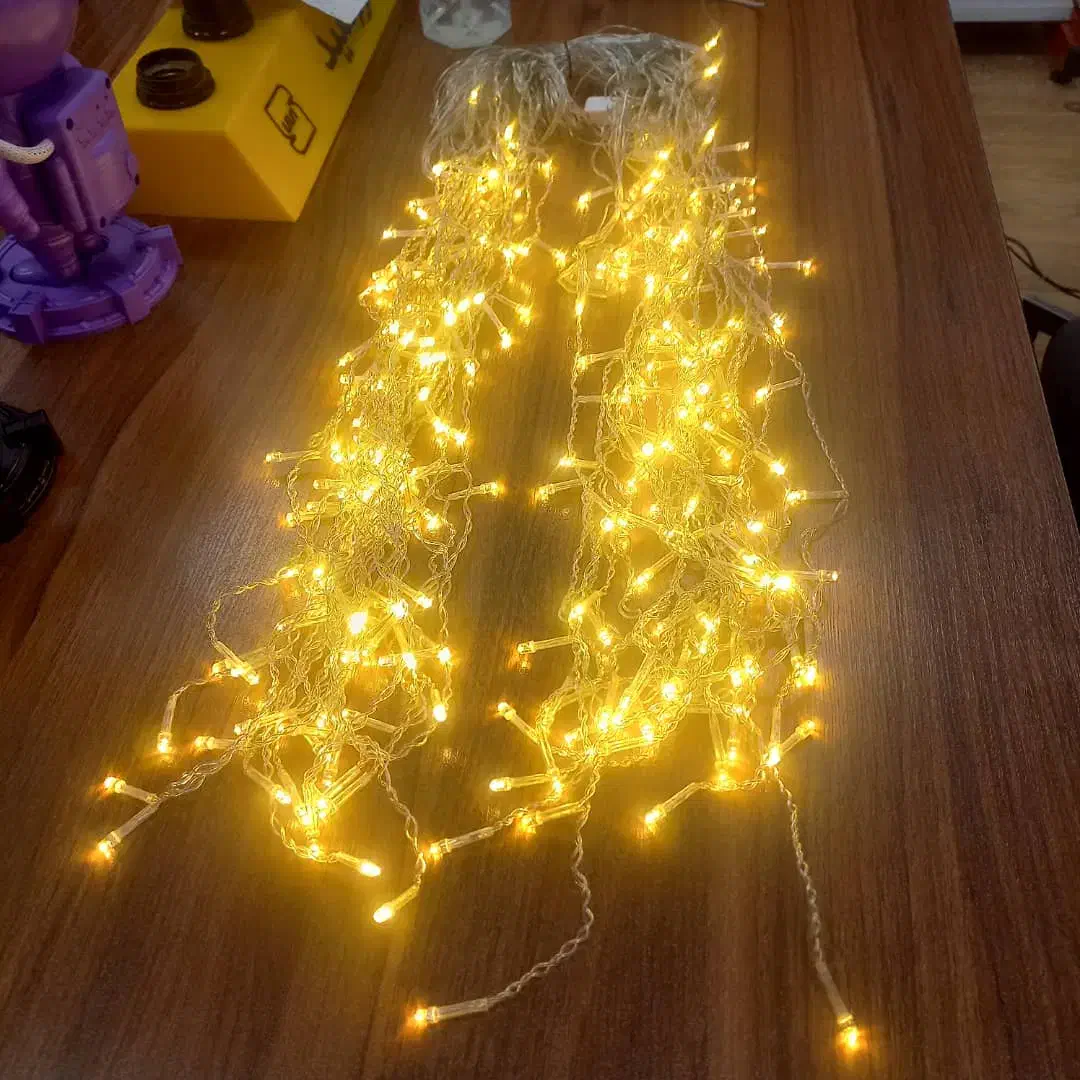 ریسه عربی متراژ بالا مناسب فضای باز|ریسه و چراغ تزئینی|شیراز, فخرآباد (دروازه کازرون)|دیوار