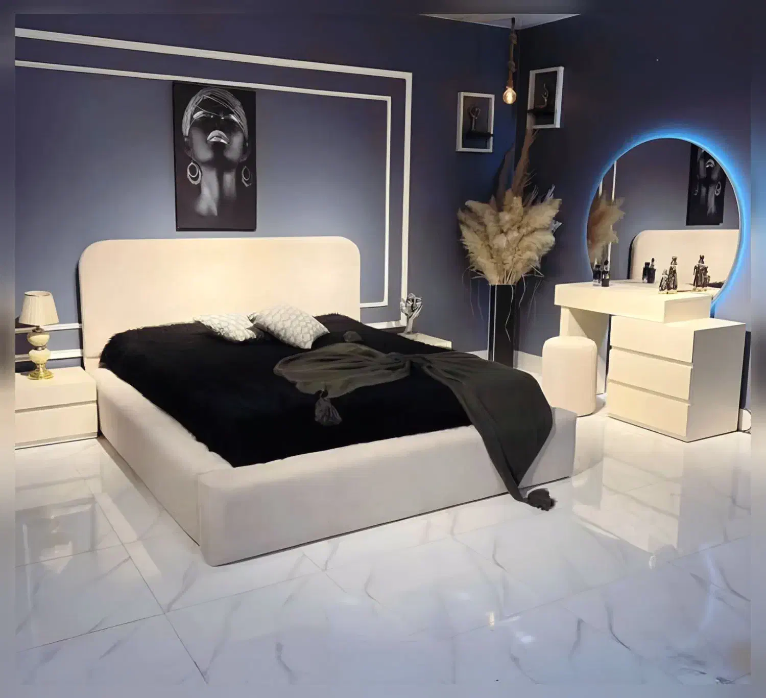 سرویس خواب مدل افشان دو نفره و تک نفره|تخت و سرویس خواب|چهاردانگه (تهران), |دیوار