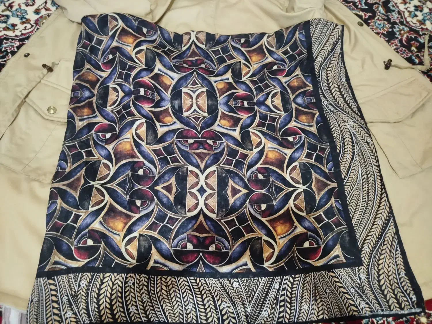 روسری قواره 140|لباس|خرم‌آباد, |دیوار