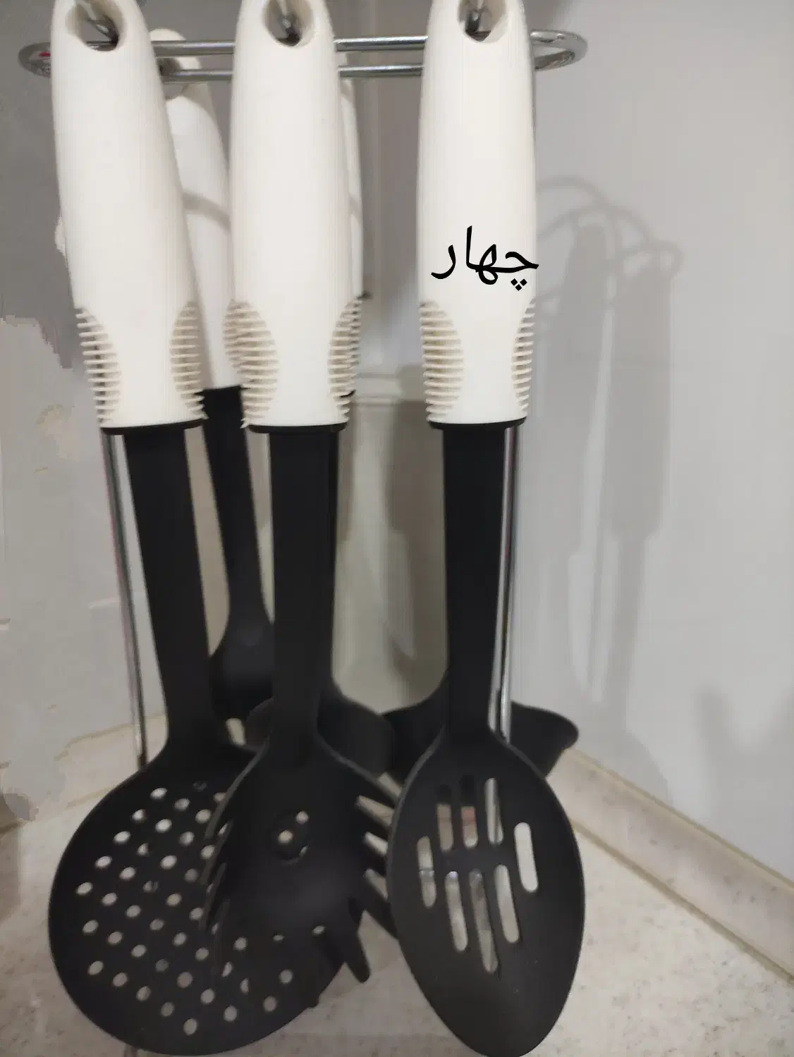 سرویس رنگی چاقو آشپزخانه|ظروف پختوپز|شهرکرد, |دیوار