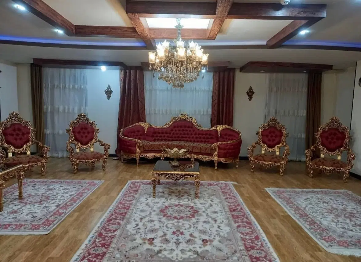 مبل و میز ناهارخوری خرچنگی مصری ۱۲ نفره|مبلمان خانگی و میز عسلی|تهران, الهیه|دیوار