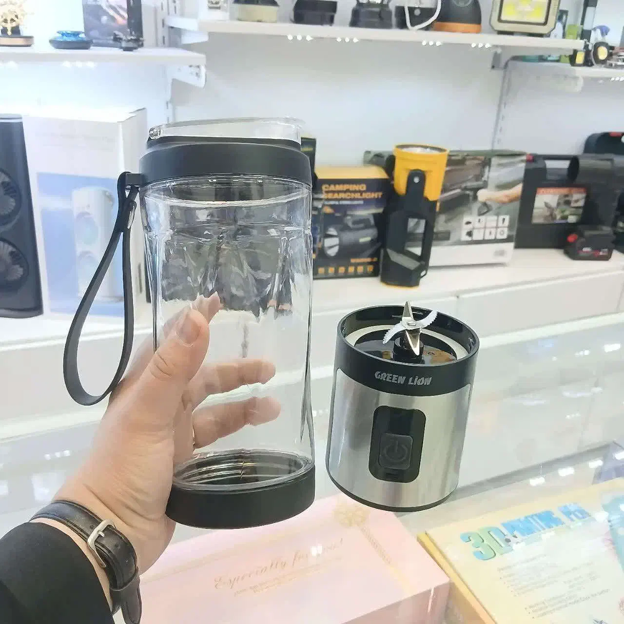 شیکر شارژی پرقدرت برند گرین لاین|خردکن، آسیاب، غذاساز|مشهد, ولیعصر (شهرک غرب)|دیوار