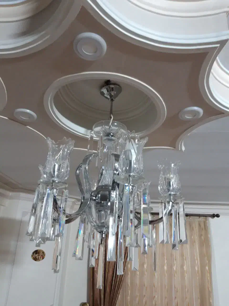 لوستر|لوستر و چراغ آویز|اراک, |دیوار