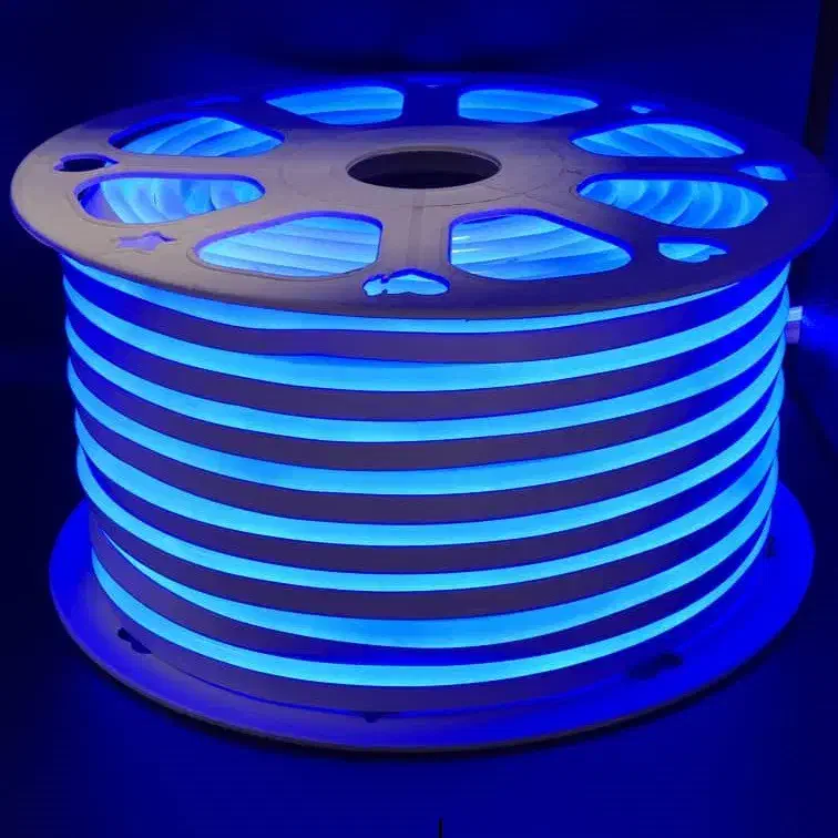 ریسه نئون فلکسی ۲۲۰ ولت آبی|ریسه و چراغ تزئینی|کرمان, |دیوار