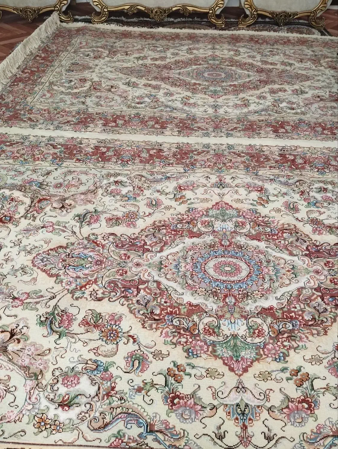 فروش فرش دستباف خطیبی مرینوس ۳۰رج|فرش|ارومیه, |دیوار