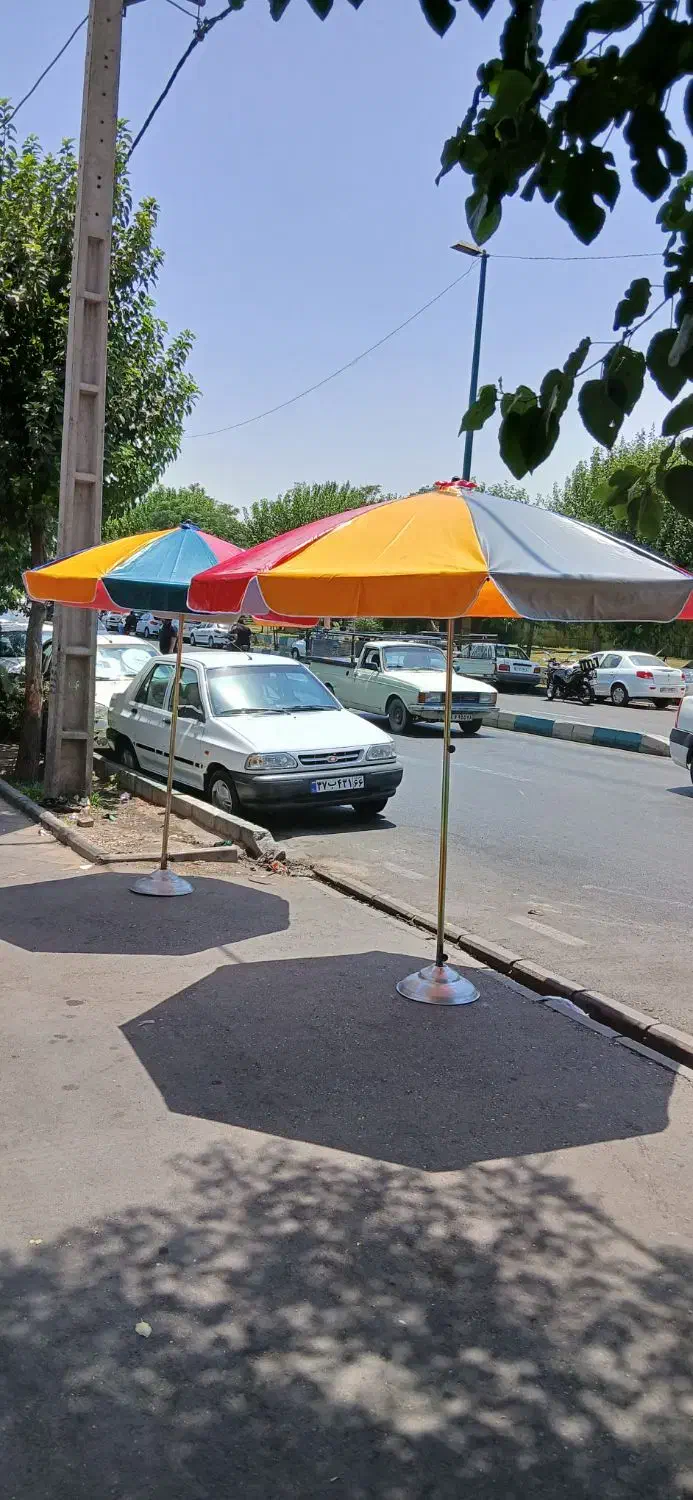 عرضه چتر گرد ضد آب و پارچه ای بهترین کیفیت|مصالح و تجهیزات ساختمان|تهران, جوادیه|دیوار