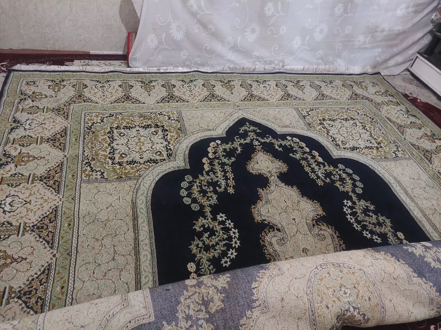 فرش  ۱۲ متری|فرش|بیرجند, |دیوار