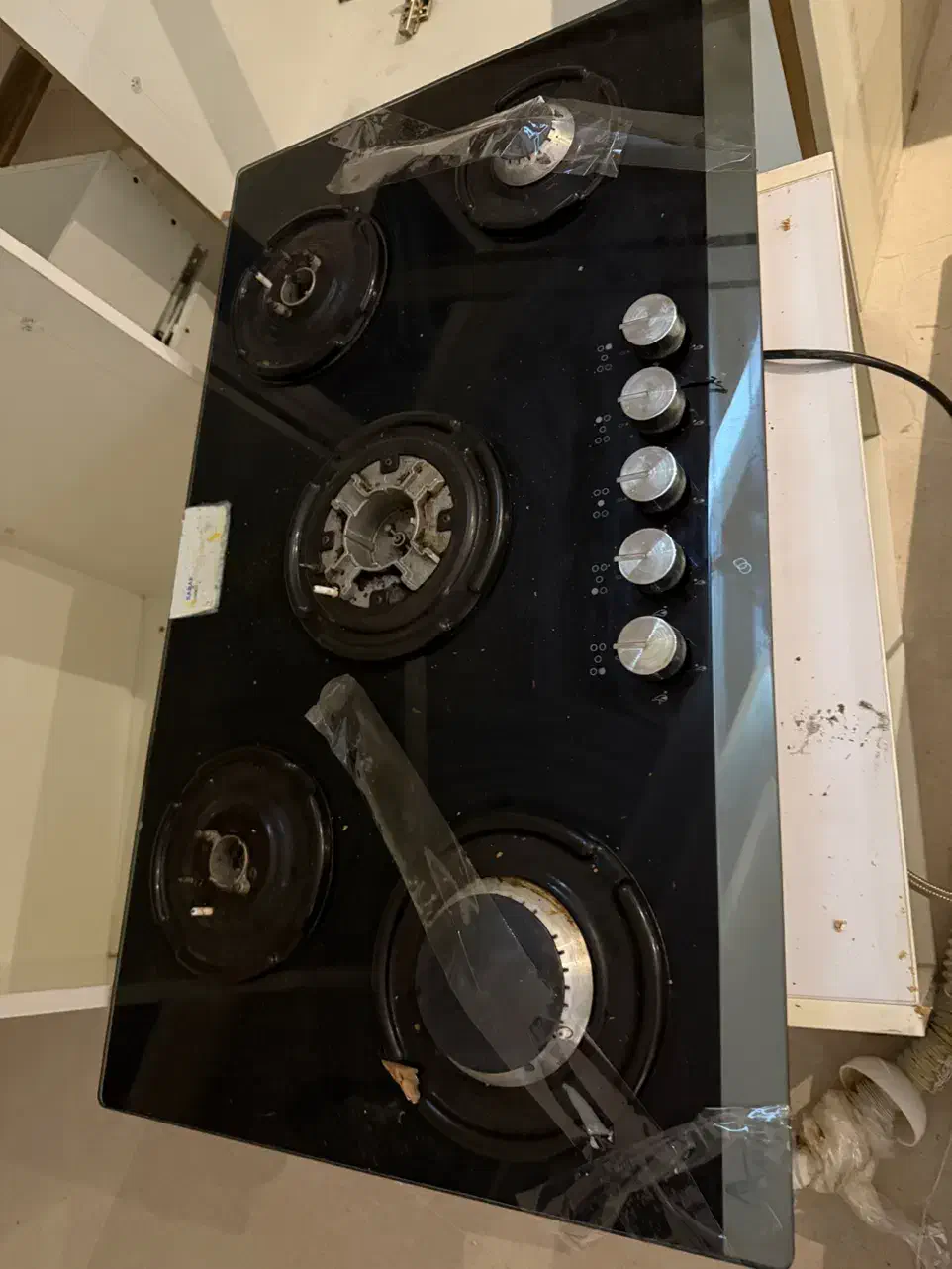 گاز ۵ شعله درحد نو / هود درحد نو / سینک ظرفشویی|اجاق گاز و لوازم برقی پخت‌وپز|تهران, درکه|دیوار