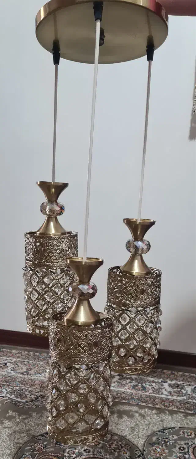 لوستر  ۳ تایی|لوستر و چراغ آویز|تهران, جوادیه تهرانپارس|دیوار