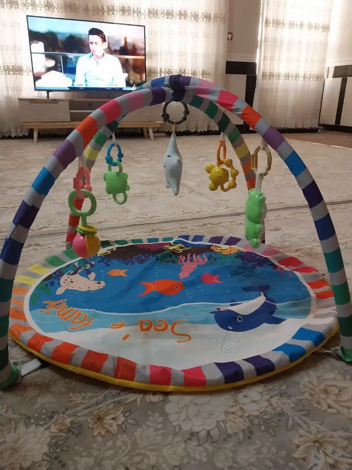 تشک بازی و پتو در حد نو تشک  300 پتو 200|اسباب و اثاث بچه|شیراز, شهرک گلها|دیوار