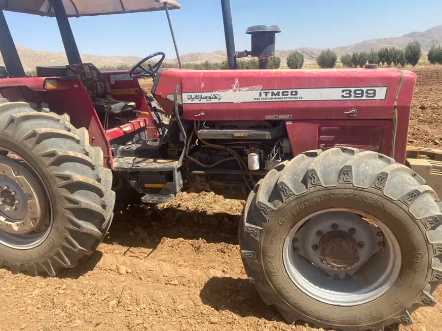 تراکتور۳۹۹ مدل۱۳۹۴ فنی عالی لاستیکها همه ۸۰درصد|خودرو سنگین|سده (فارس), |دیوار