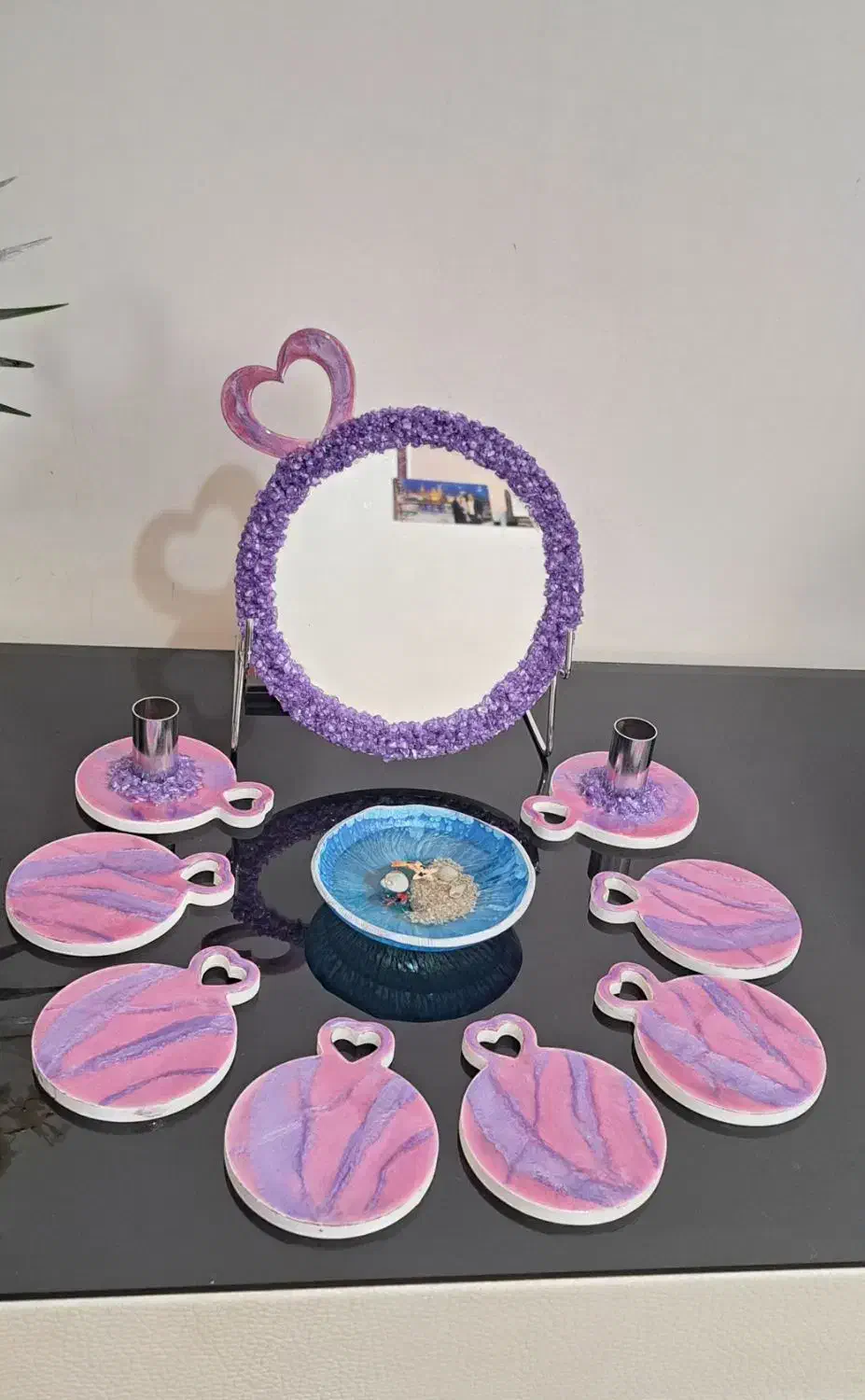 هفتسین چوب و رزین|صنایع دستی و سایر لوازم تزئینی|مهربان, |دیوار