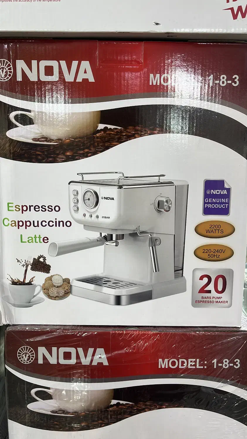 اسپرسو ساز نوا مباشی ندوا نویا|سماور، چای‌ساز، قهوه‌ساز|تهران, شوش (باغ آذری)|دیوار