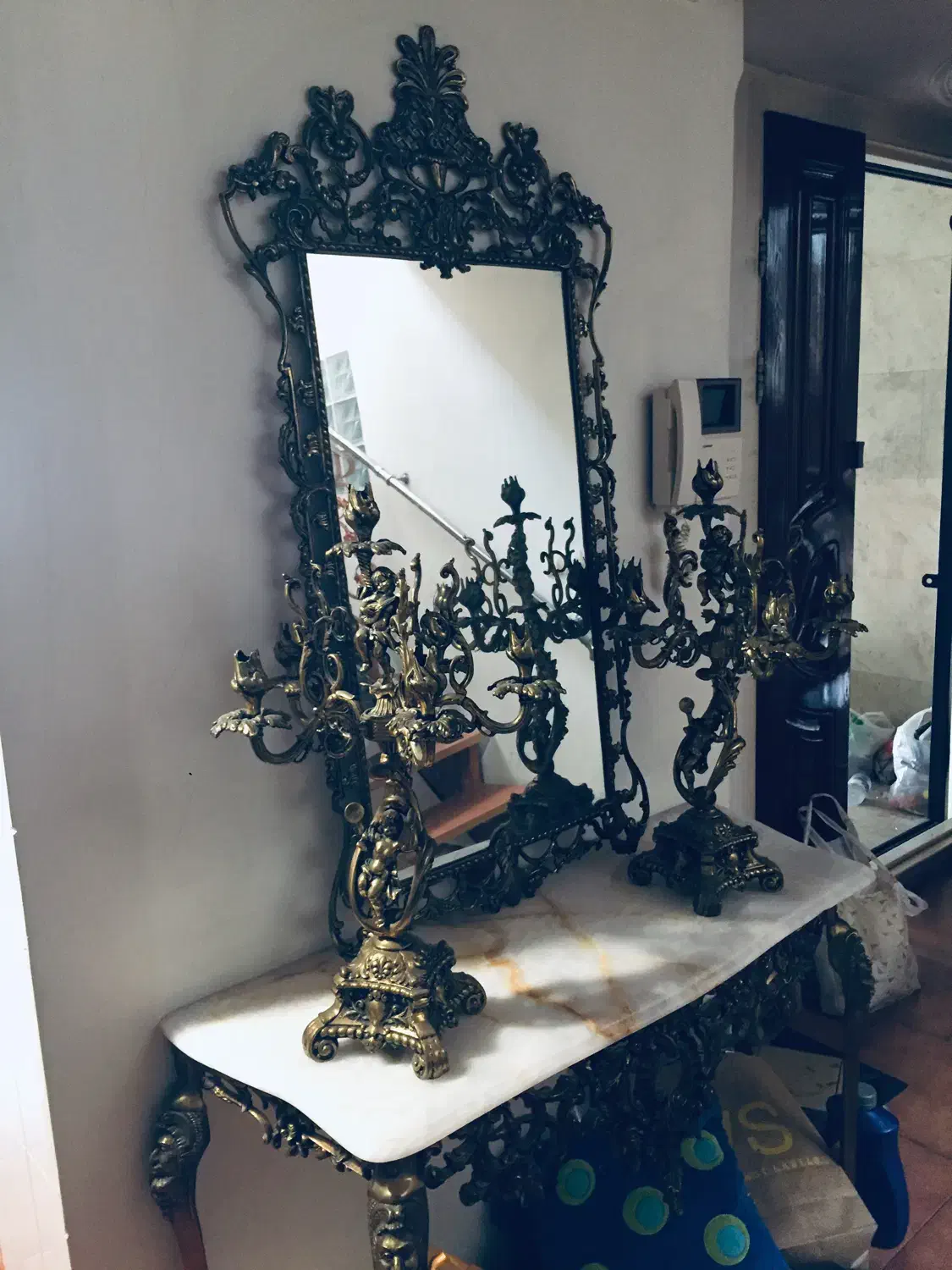 آینه و کنسول برنز|آینه|تهران, الهیه|دیوار