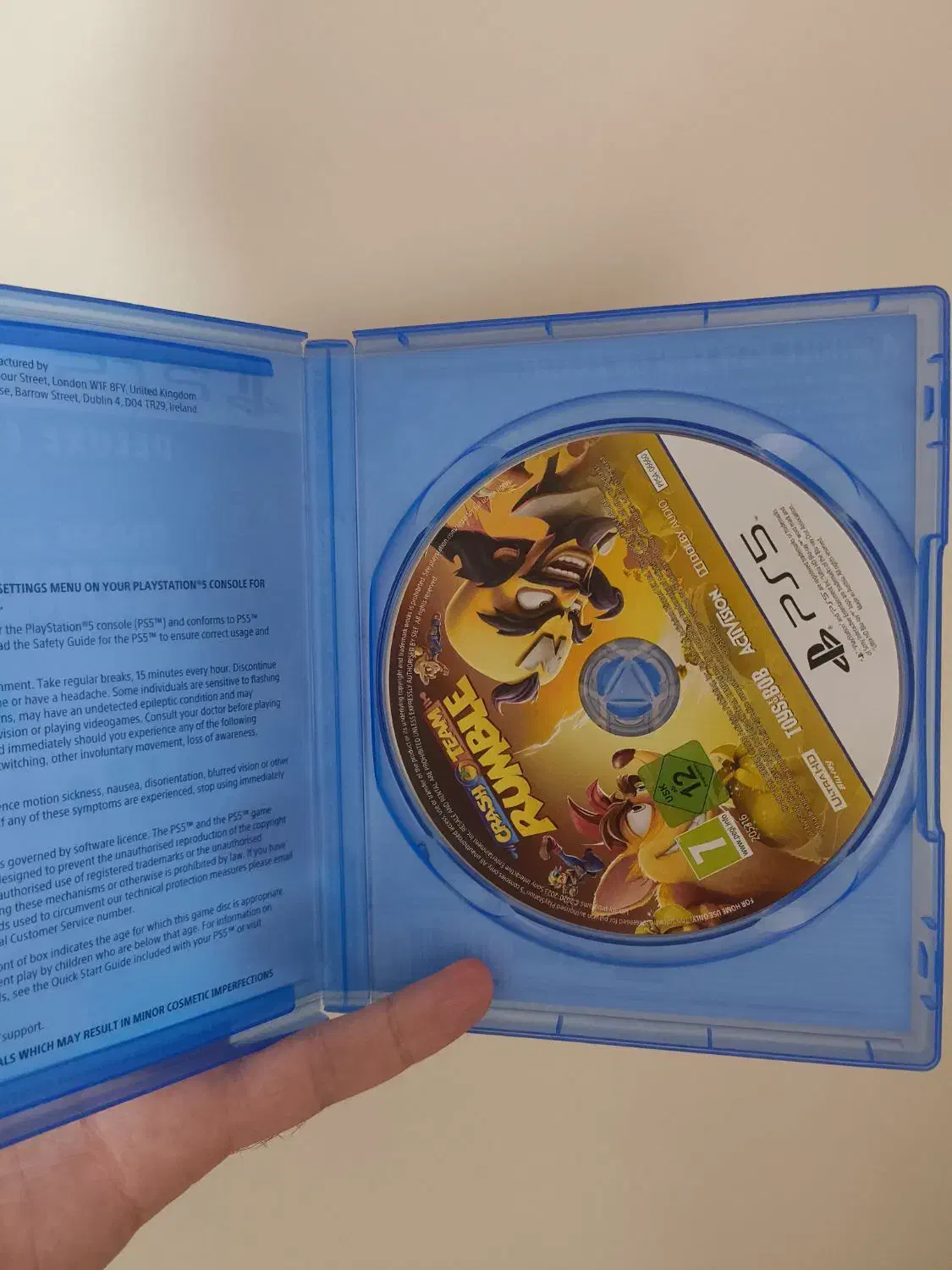 بازی کراش ps5|کنسول، بازی ویدئویی و آنلاین|تهران, پرستار|دیوار