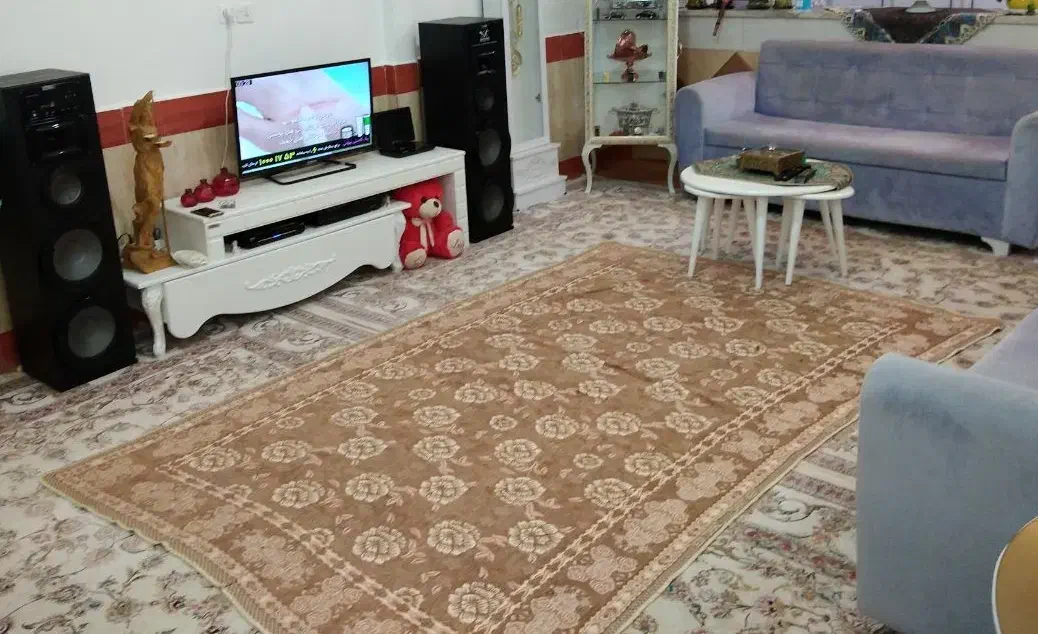 دوعدد فرش ۹متری جدید برجسته ۱۲۰۰شانه تراکم بالا|فرش|مشهد, کوی سیدی|دیوار