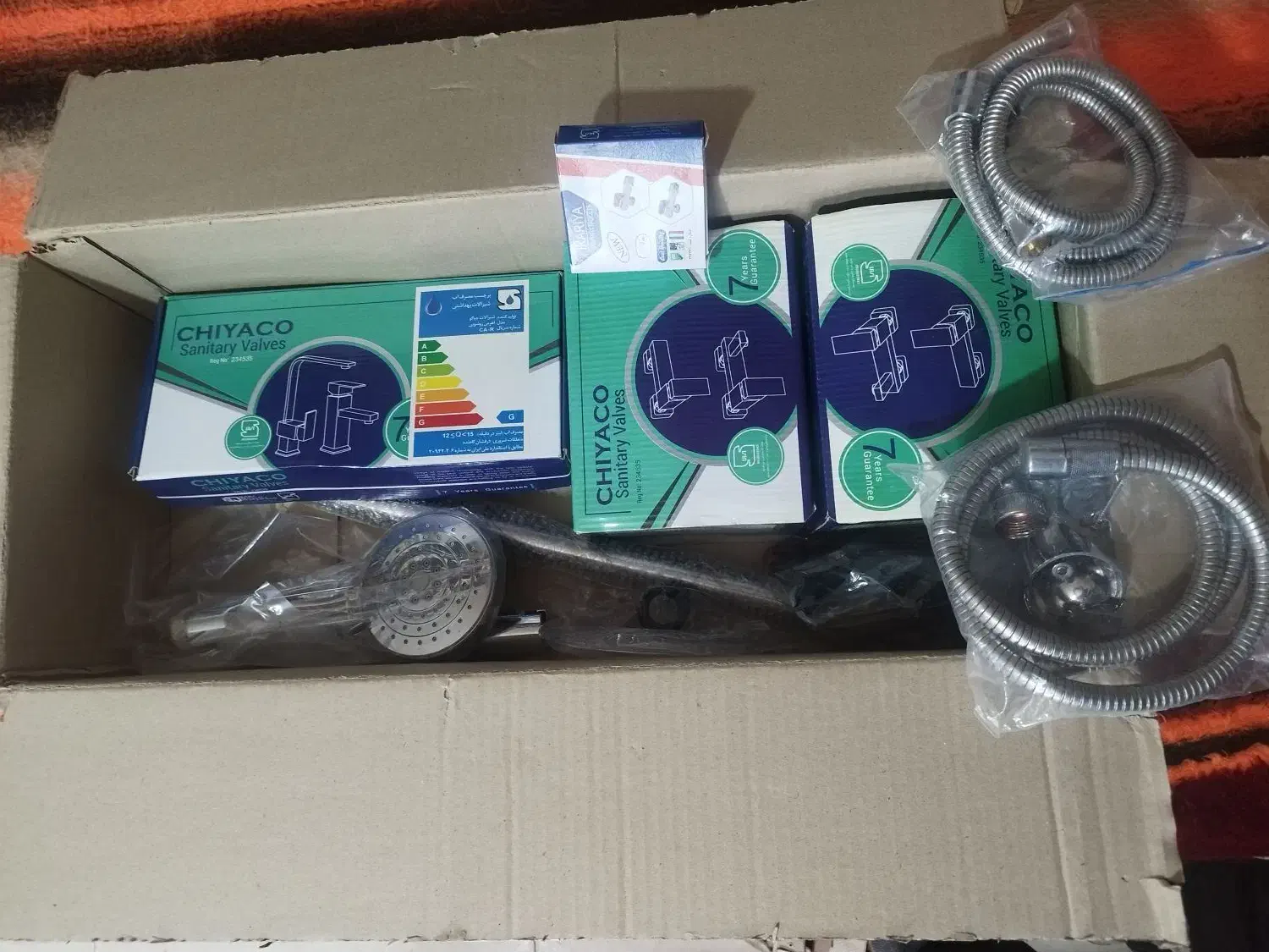 شیرآلات چیاکو طرح قهرمان|لوازم سرویس بهداشتی|رستمآباد, |دیوار