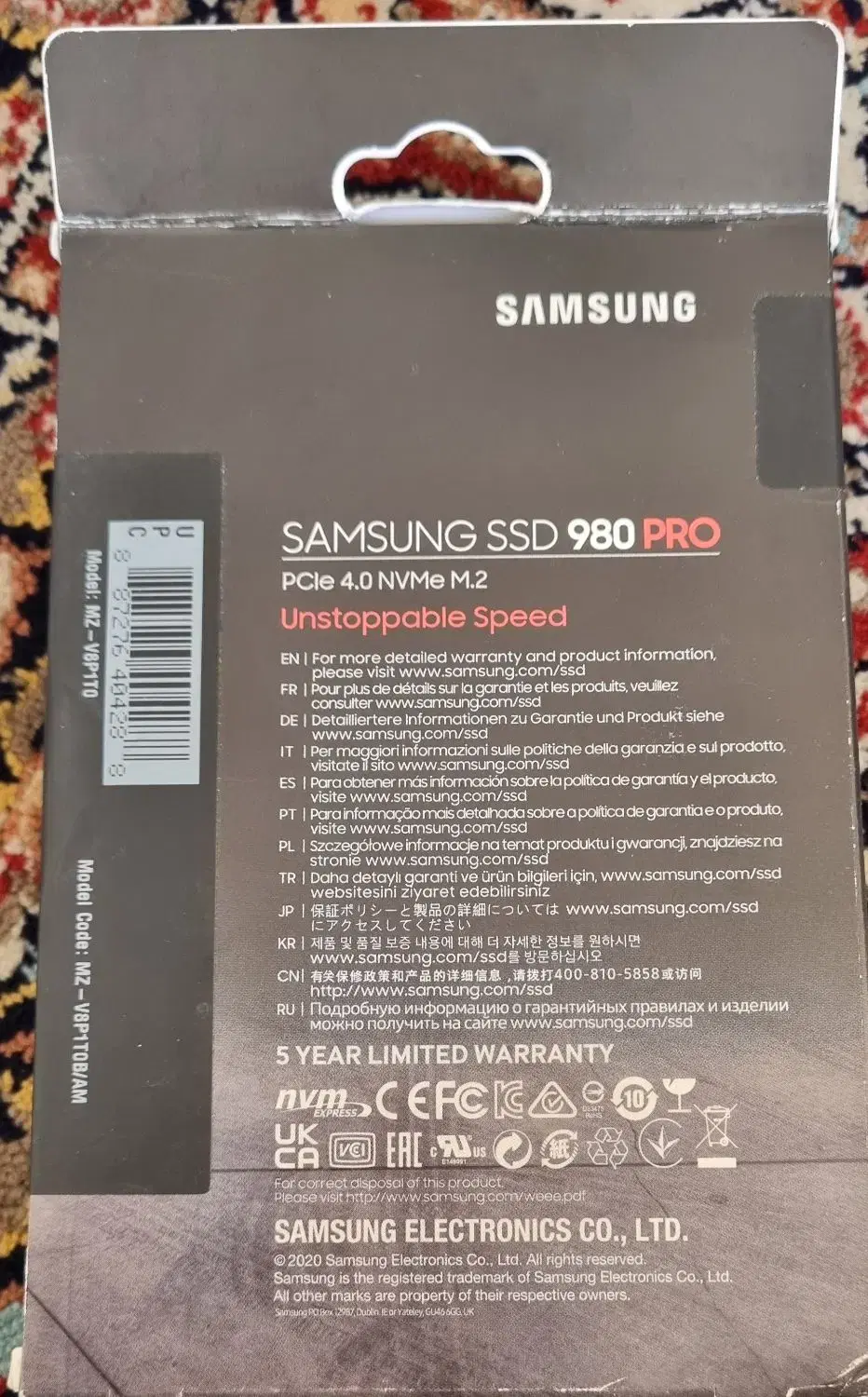 Samsung 980 PRO 1TB NVMe PCIe 4.0|قطعات و لوازم جانبی رایانه|شیراز, سینما سعدی|دیوار