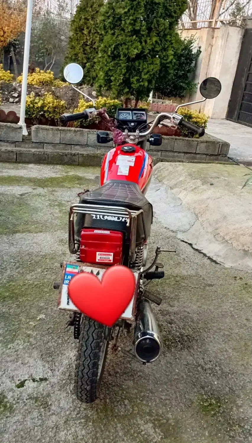 هندا ۱۲۵|موتورسیکلت|محمودآباد, |دیوار