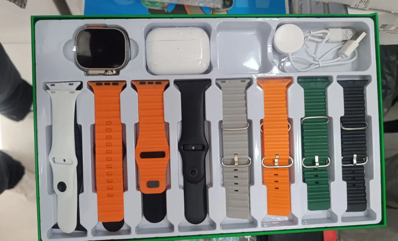 پک ساعت هوشمند ۱۰ دسته و ایرپاد پرو اورجینال|ساعت|کوهدشت, |دیوار