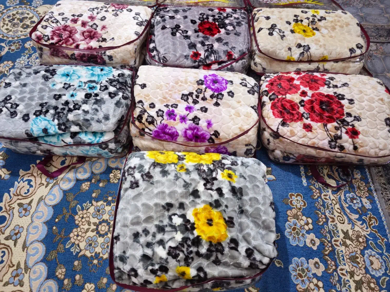 پتو دونفره|رختخواب، بالش، پتو|بندر کنگان, |دیوار