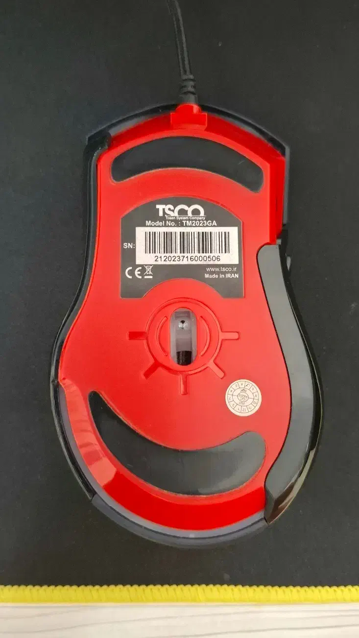 موس TSCO GM2023|قطعات و لوازم جانبی رایانه|ری, شهادت|دیوار