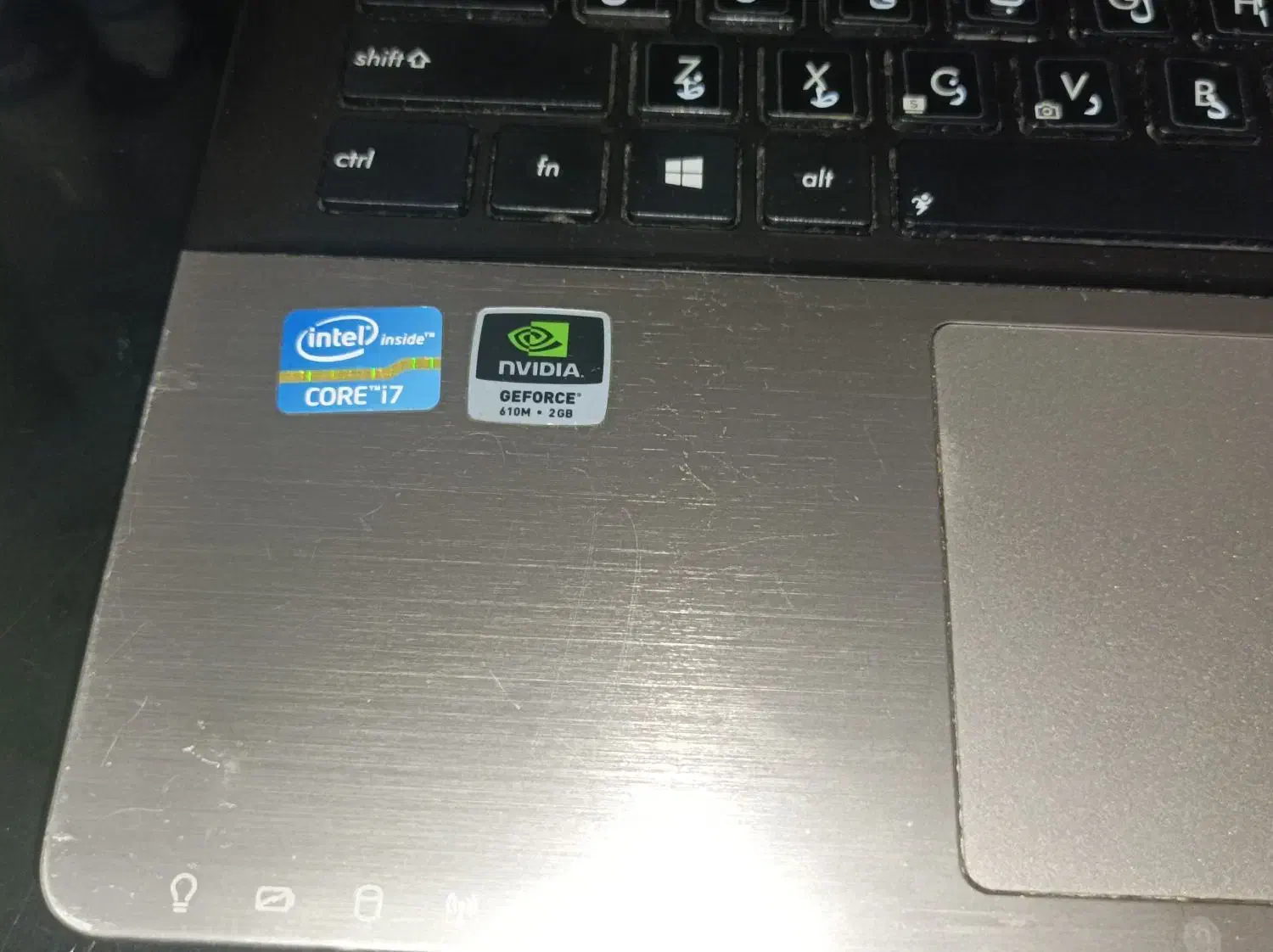 فروش لپ تاپ ایسوس core I7 گرافیک مجزا|رایانه همراه|تهران, دهقان|دیوار