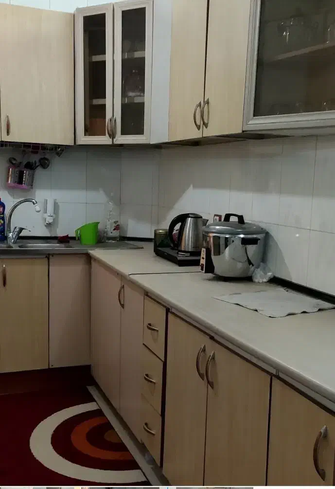 ست کابینت بدنه فلزی بادرب چوبی|مصالح و تجهیزات ساختمان|میانه, |دیوار