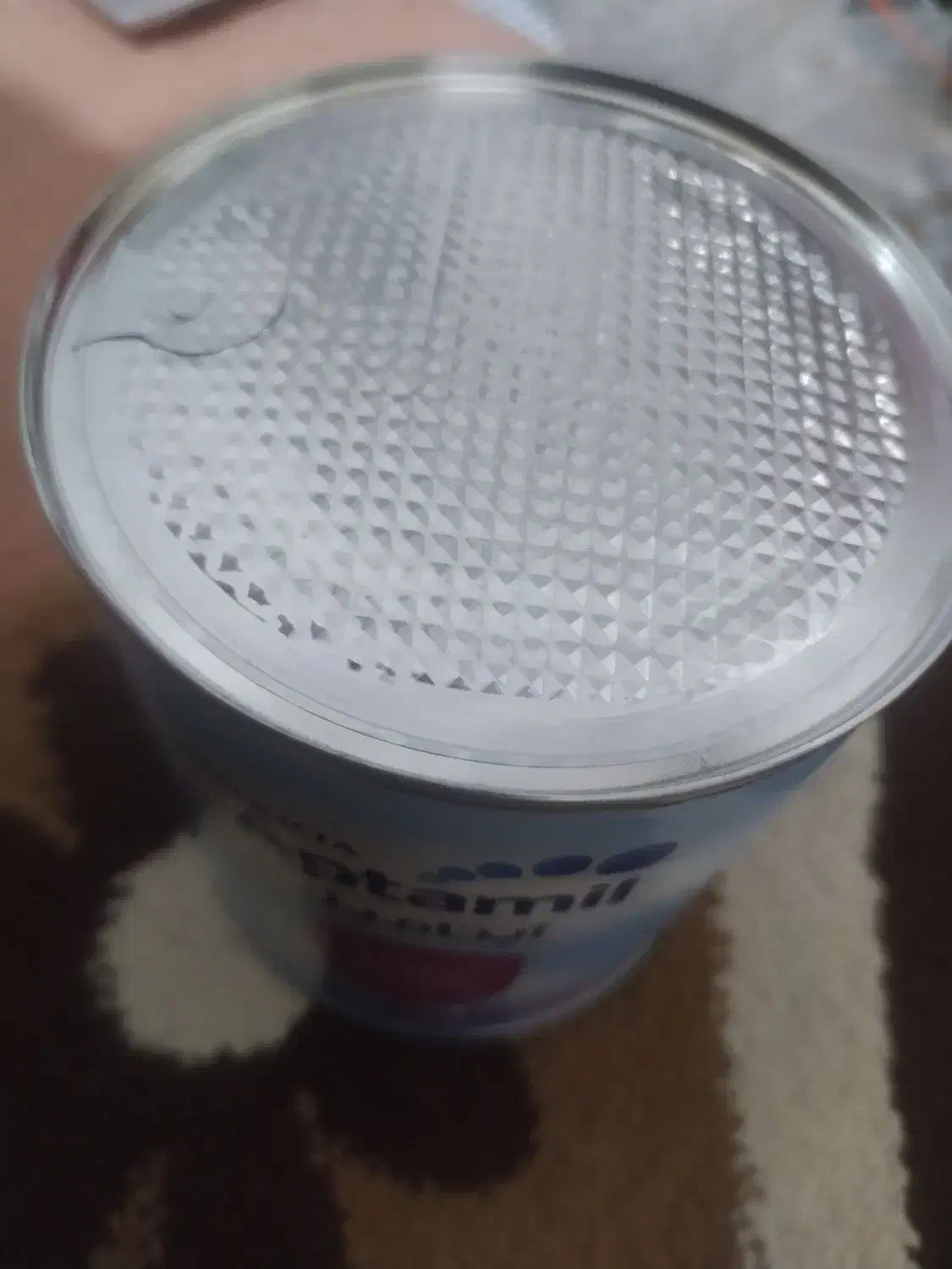 قوطی خالی شیرخشک|ظروف نگهدارنده، پلاستیکی، یک‌بارمصرف|الشتر, |دیوار