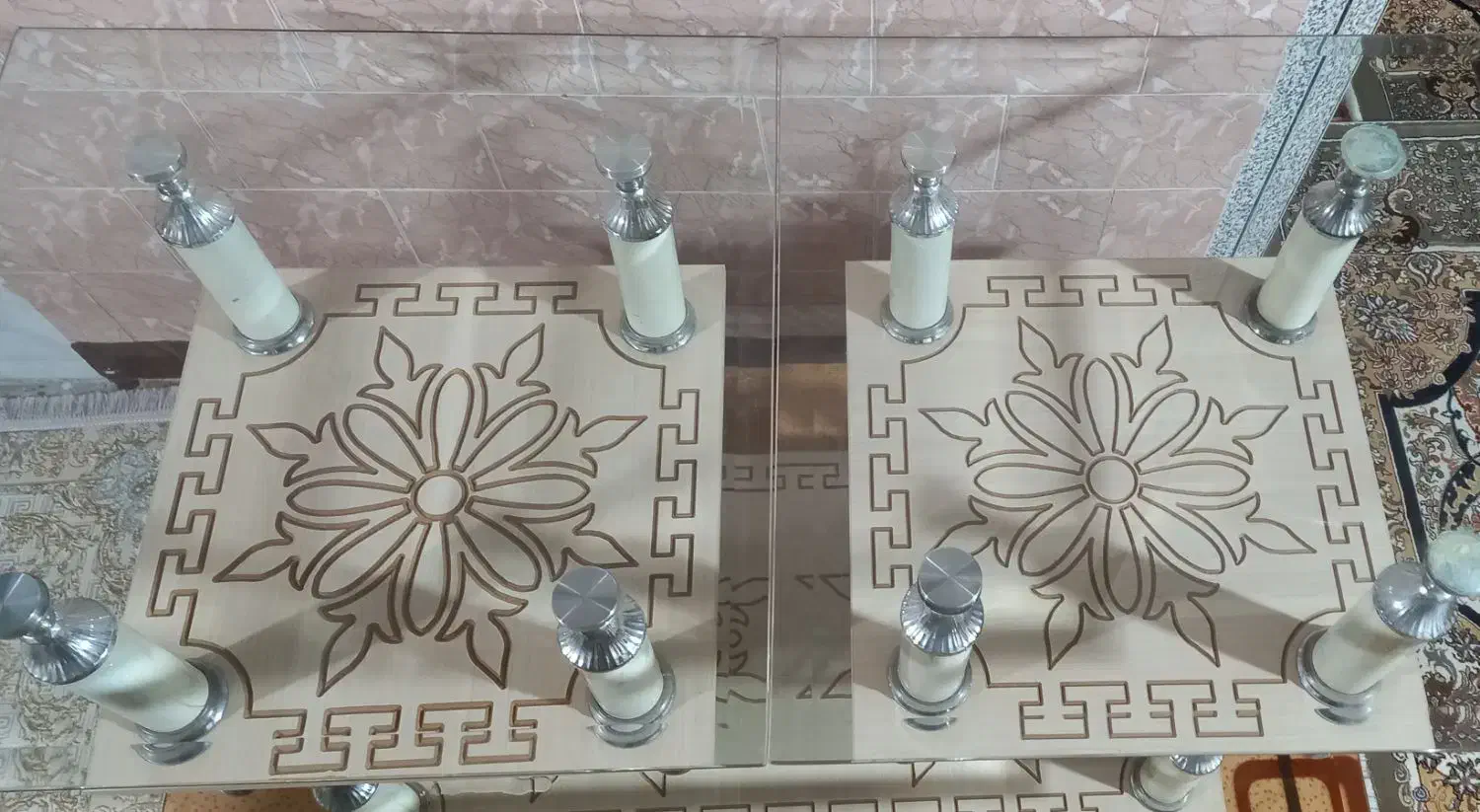 میز جلو مبلی|مبلمان خانگی و میز عسلی|شاهین دژ, |دیوار