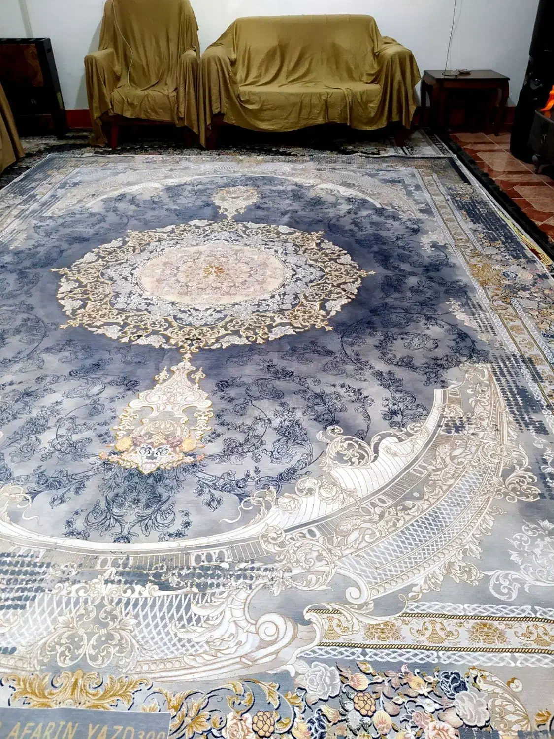 روفرشی 12 متری طرح فرش|روفرشی|گرگان, |دیوار