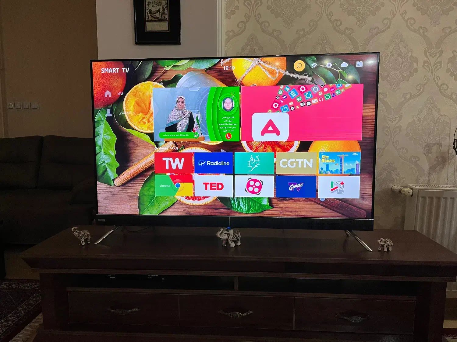 تلویزیون جی پلاس ۵۰ اینچ هوشمند نو|تلویزیون و پروژکتور|زنجان, |دیوار