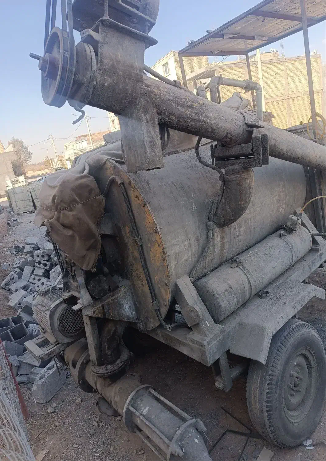 دستگاه بتن فوم|مصالح و تجهیزات ساختمان|نجف‌آباد, شهدای غربی|دیوار