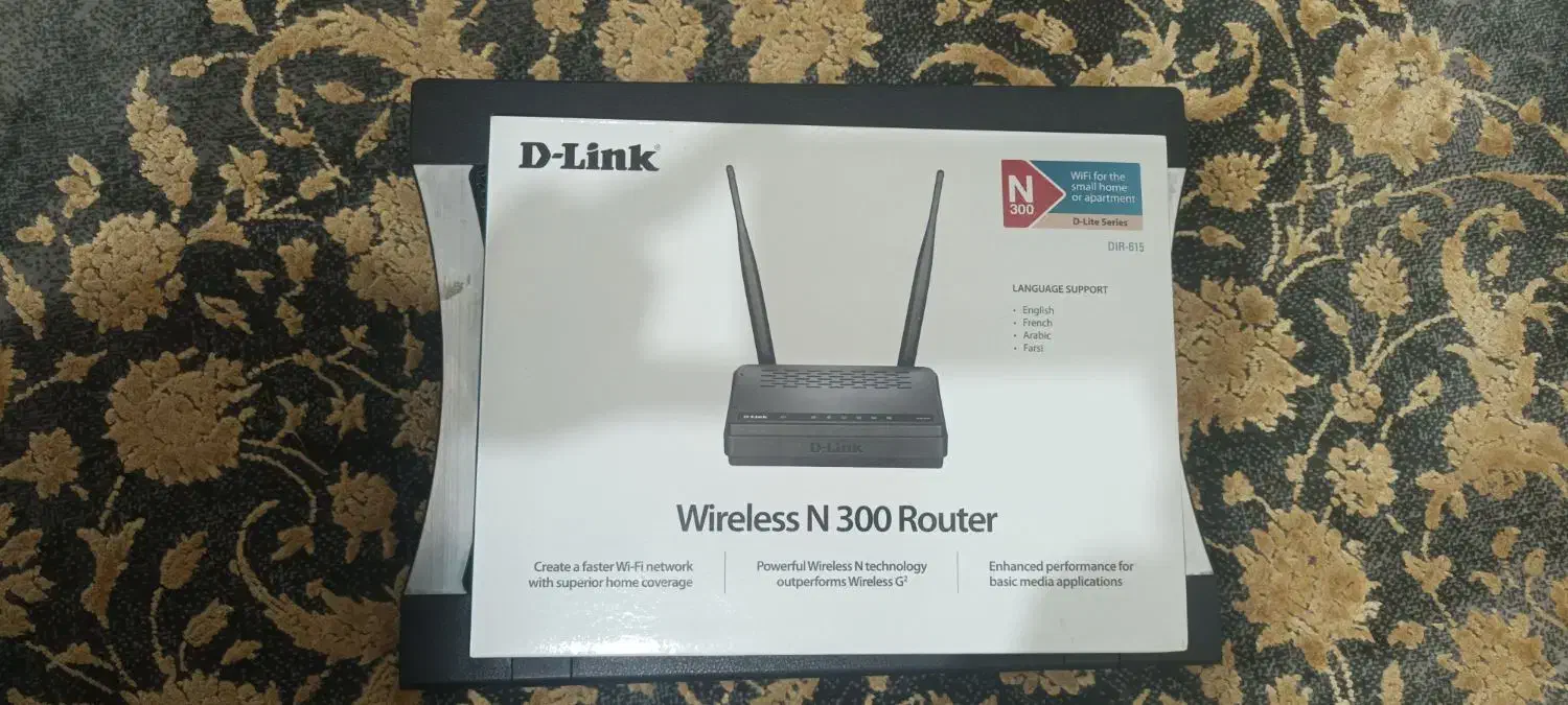 مودم دی لینک مدل ۶۱۵|مودم و تجهیزات شبکه|زنجان, |دیوار