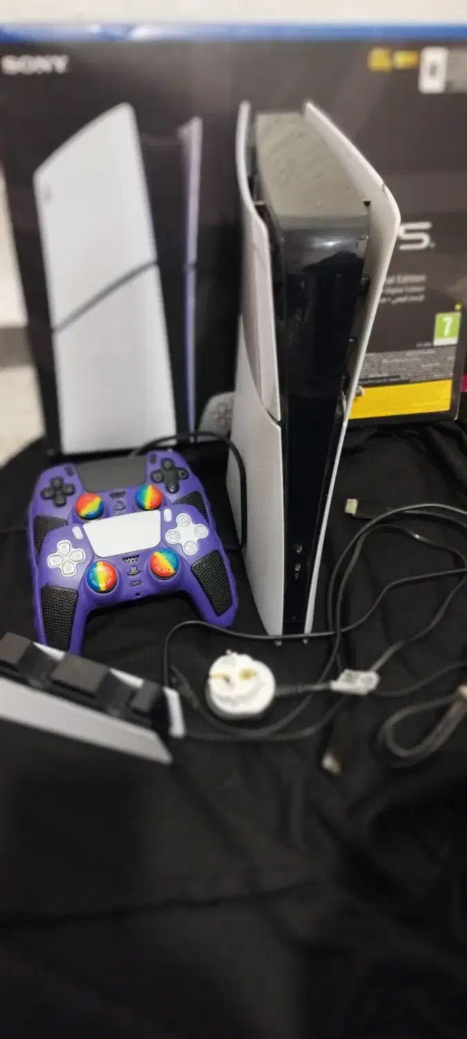 دستگاه پلی 5اسلیم دیچیتال|کنسول، بازی ویدئویی و آنلاین|رامشیر, |دیوار