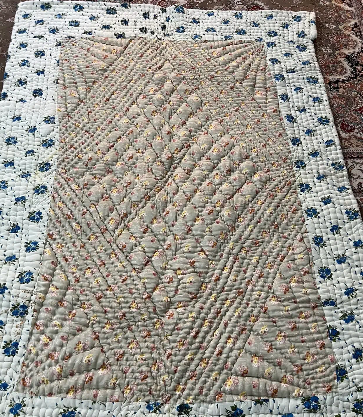 لحاف پنبه نو نو|رختخواب، بالش، پتو|شهرضا, |دیوار