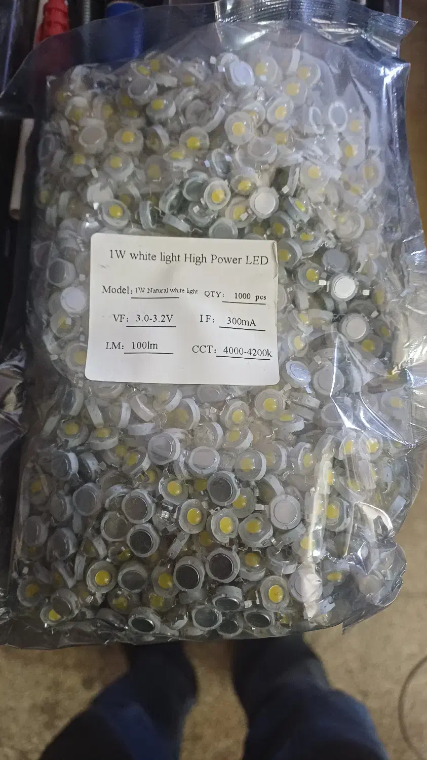 پاور ال ای دی یک وات|لامپ و چراغ|تهران, جوادیه تهرانپارس|دیوار