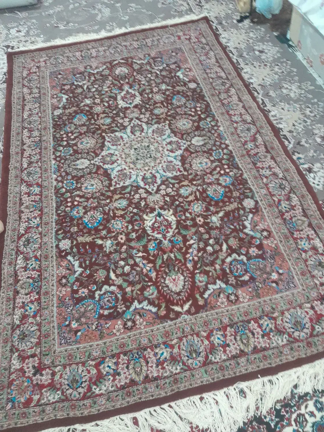 فرش دستباف|فرش|علیآباد کتول, |دیوار