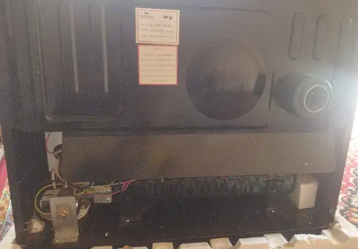 بخاری گازی سوز دود کش دار هوشمند|بخاری، هیتر، شومینه|خواف, |دیوار