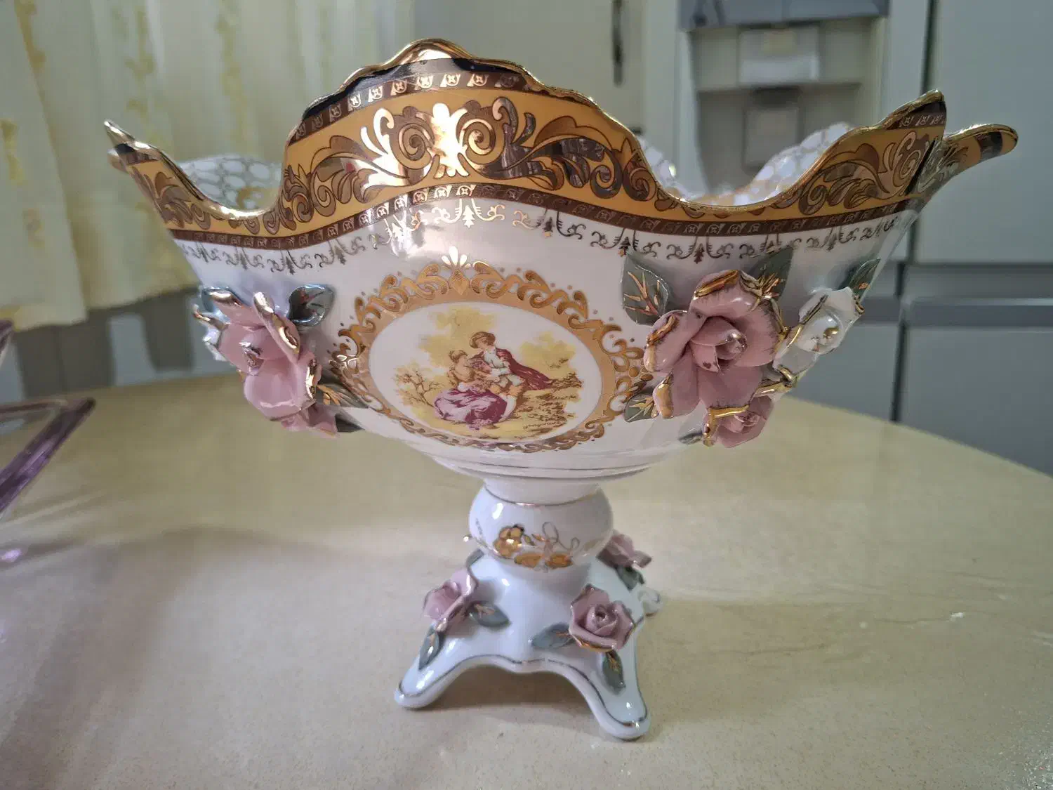 آجیل خوری گل برجسته لمونژ تخفیف زدم ۲۵۰۰|ظروف سرو و پذیرایی|ورامین, ورامین|دیوار