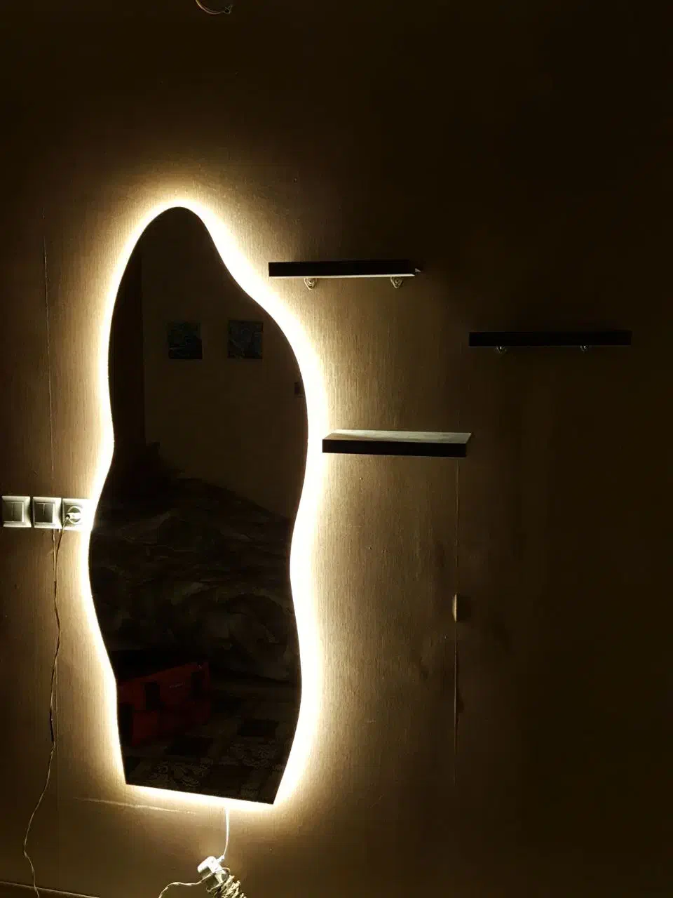 آینه بک لایت|آینه|مشهد, یاس|دیوار