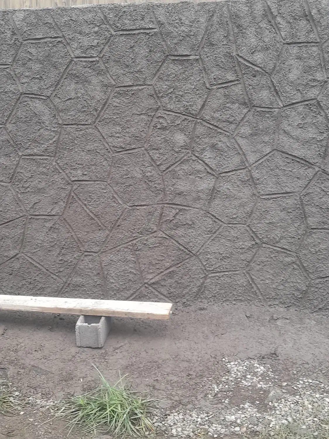 سیمانکاری طرح سنگ و ساده و بنایی|خدمات پیشه و مهارت|رشت, چمارسرا|دیوار