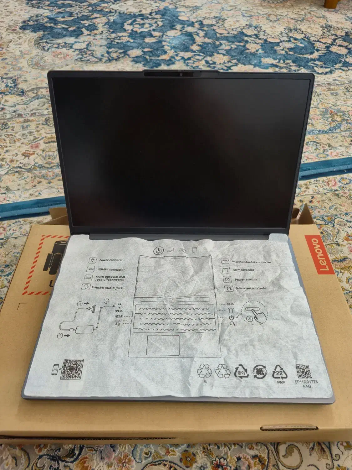 لپ تاب Lenovo نو استفاده نشده|رایانه همراه|قم, پردیسان|دیوار
