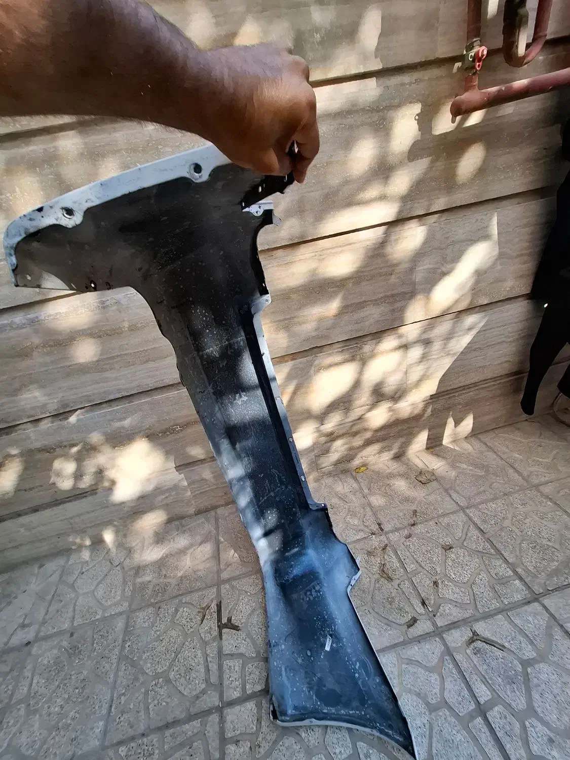 ** سپر عقب تیبا فابریک سایپا سفید **|قطعات یدکی و لوازم جانبی|مشهد, انقلاب|دیوار