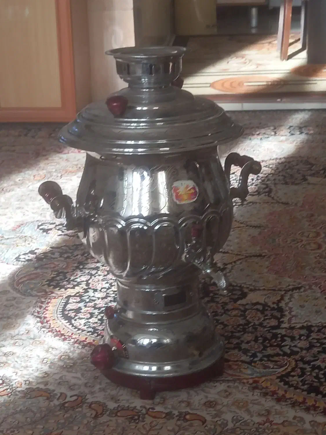 سماور گازی نو دو بار استفاده شده|سماور، چایساز، قهوهساز|ایوان, |دیوار