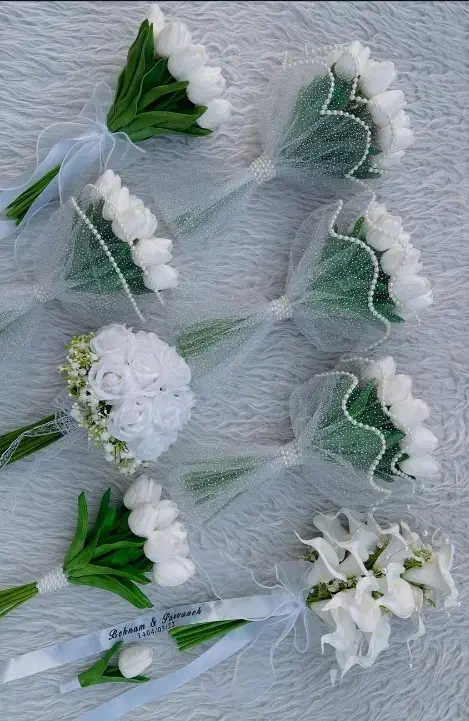 گل عروس|گل مصنوعی|ایلام, |دیوار