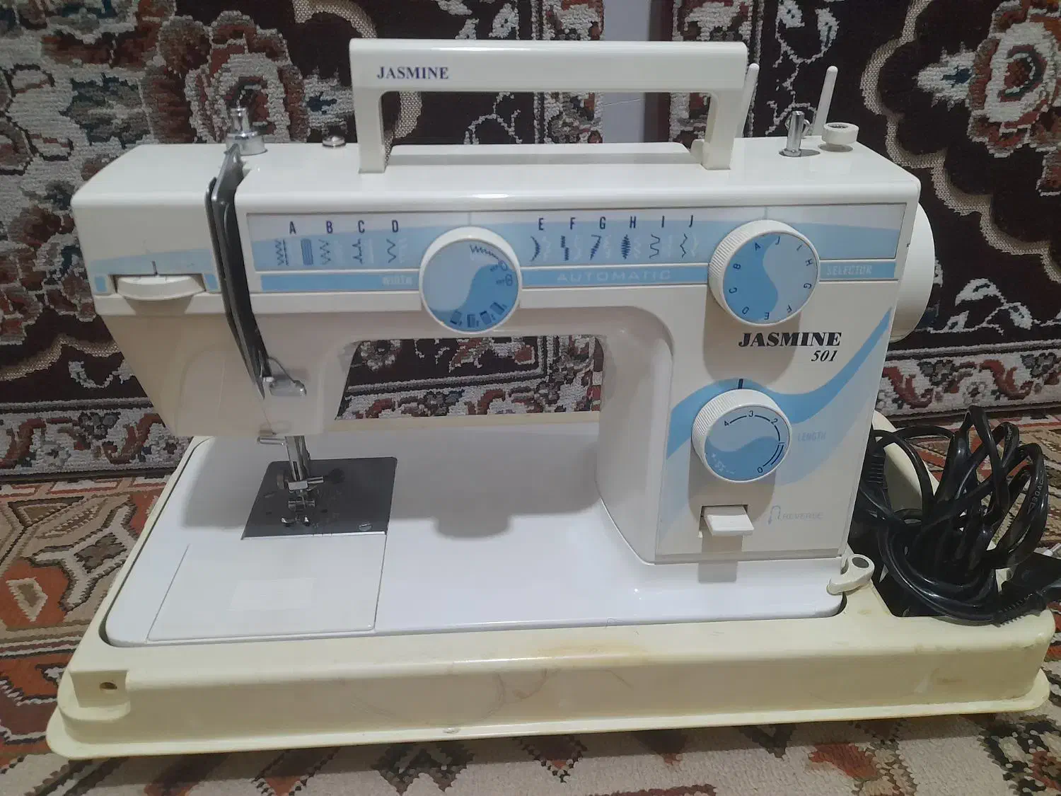 چرخ گلدوزی یاسمین مدل ۵۰۱|چرخ خیاطی و ریسندگی|نسیم‌شهر, |دیوار