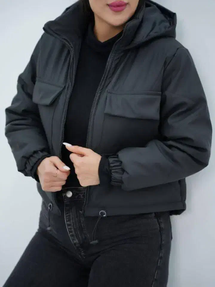 کاپشن باکسی تک رنگ مشکی|لباس|مشهد, جاهد شهر|دیوار