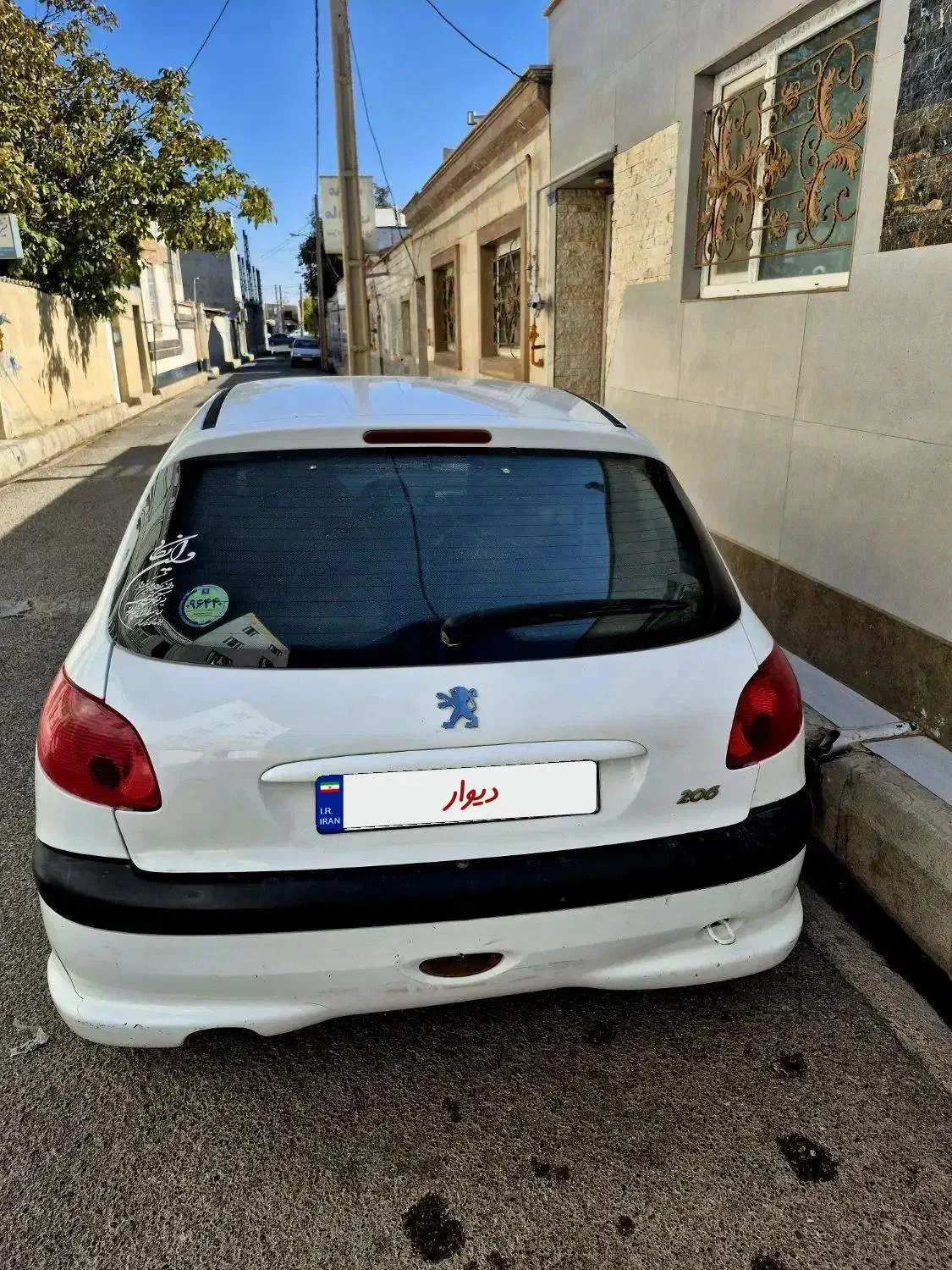 خودرو 206 تیپ دو.   بی رنگ|خودرو سواری و وانت|قیدار, |دیوار