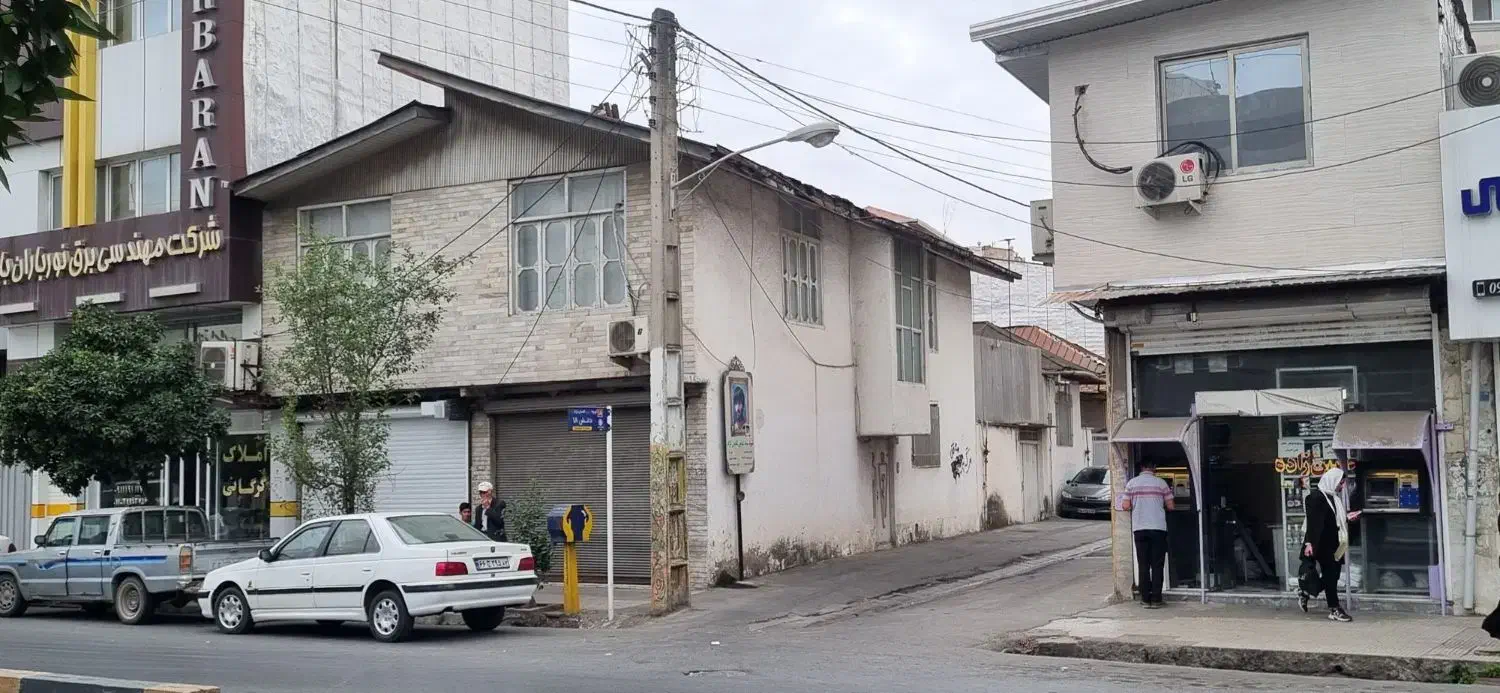 کلنگی ۱۴۰ متری دو نبش بر خیابان ۲۱ متری اکبرین|فروش زمین و ملک کلنگی|بابل, |دیوار